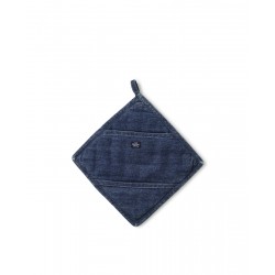 Uchwyt jeans-Bawełniany Twill Denim Potholder-10003013-Lexington