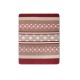 Koc polarowy-Red/Beige/White-130x170-12240117