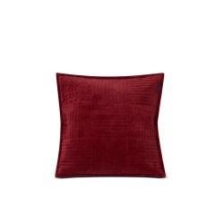 Poszewka dekoracyjna na poduszkę-Aksamit-Red-50x50-12240122
