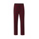 Piżama męska-T-Shirt+Spodnie-Flanela/Bawełna-Red/Gray-12240166
