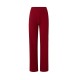 Piżama damska-T-Shirt z dł.rękawem+Spodnie-Red/Red-12240164