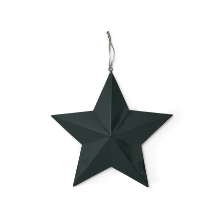 Zawieszka Gwiazda-Metal Star-40x40-Green-12240209