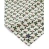 Serwetka Z Bawełny Organicznej-White/Green-50x50-12240143-Lexington