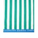 Ręcznik Plażowy Frotte Bawełniany W Paski Zielony/Biały/Niebieski-12230290