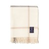 Koc wełniany/Narzuta wełniana-White/Gray/Beige-12414001- Lexington
