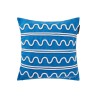 Poszewka dekoracyjna na poduszkę-Blue/White-12424107-Lexington