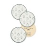 Zestaw podstawek w kwiaty laminowanych (zestaw 4 szt.)-12518002-Lexington