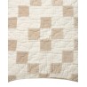 Narzuta patchworkowa z bawełny organicznej-12510101-Lexington