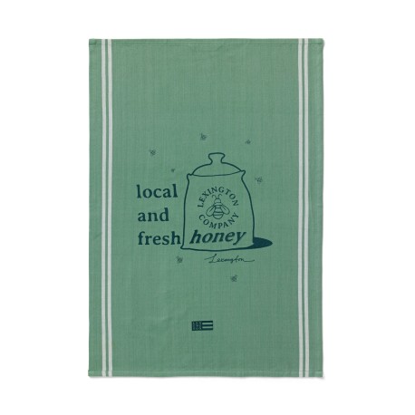 Ręcznik kuchenny z bawełny organicznej fresh honey-12513008-Lexington