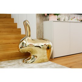 ZAJĄC-KRZESEŁKO RABBIT-Złoty-QeeBoo