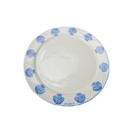 A_Półmisek z kamionki muszlowej, biały/niebieski-12528004-Lexington
