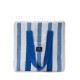 Torba termoizolacyjna z bawełny organicznej Lexington, niebiesko-biała-12528006-Lexington