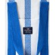 Torba termoizolacyjna z bawełny organicznej Lexington, niebiesko-biała-12528006-Lexington