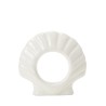 Pierścień na serwetki z kamionki, biały-12528001-Lexington