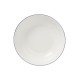 Miska średnia porcelanowa, biała/niebieska-10008115-Lexington