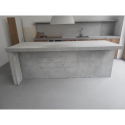 A-a-Wyspa kuchenna z betonu