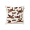 Poszewka dekoracyjna na poduszkę z aksamitu z bawełny organicznej - gałązki sosny-12544108-Lexington
