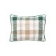 Poduszka dekoracyjna bawełniana z recyklingu w kratę 40x30-12544116-Lexington