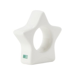 Pierścionek na serwetki z kamionki w kształcie gwiazdy-12548017-Lexington