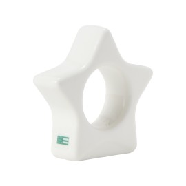 Pierścionek na serwetki z kamionki w kształcie gwiazdy-12548017-Lexington
