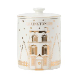 Pojemnik-Domowy kamionkowy słoik na ciasteczka z pokrywką-12548024-Lexington