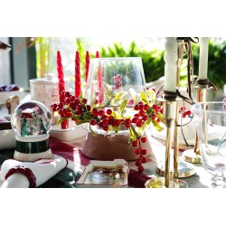 Lampion Santa średni z podstawą betonową