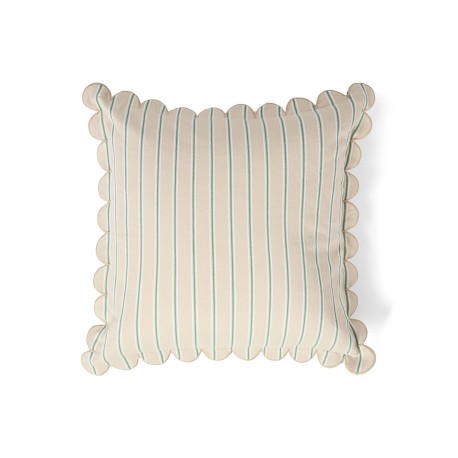 Poszewka dekoracyjna na poduszkę,Paskowana,beżowa-12614109-Lexington