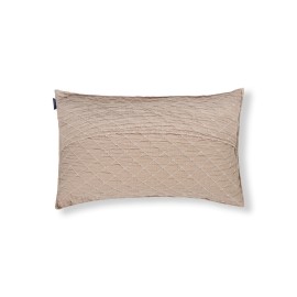 Poszewka dekoracyjna na poduszkę-bawełna żakardowa,beżowy-50x90-12614100-Lexington