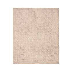 Narzuta na pościel z organicznej bawełny żakardowej, beżowa-12610100-Lexington