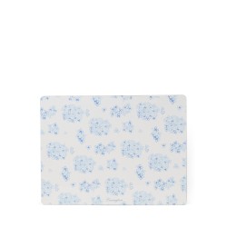 Podkładka Laminowana, dwustronna do odkładania, niebiesko-biała (zestaw 2)-12618010-Lexington