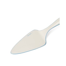 Łyżka/Łopatka do ciasta w kamionce, biało-niebieski-12618006-Lexington