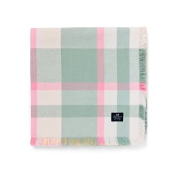 Obrus Kratkowany z mieszanką lnu-12613020-Lexington