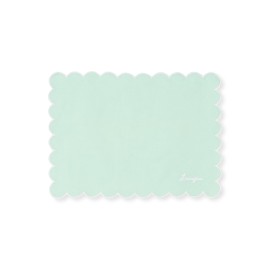 Podkładka z przegrzebkiem woskowanym, zielona-12613006-Lexington