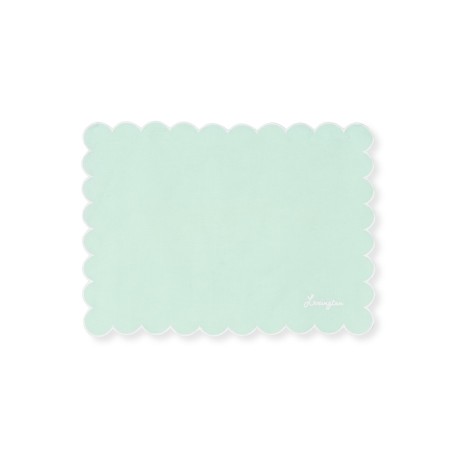 Podkładka z przegrzebkiem woskowanym, zielona-12613006-Lexington