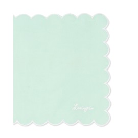 Podkładka z przegrzebkiem woskowanym, zielona-12613006-Lexington