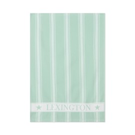 Ręcznik kuchenny, Organiczny bawełniany z frotą, zielony-12613010-Lexington