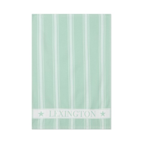 Ręcznik kuchenny, Organiczny bawełniany z frotą, zielony-12613010-Lexington