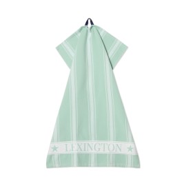 Ręcznik kuchenny, Organiczny bawełniany z frotą, zielony-12613010-Lexington