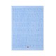 Ręcznik Welurowy z logo żakardowym, błękitne niebo-10003902-Lexington