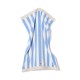 Ręcznik w paski blokowe, błękitne niebo/biały/promień księżyca-10002902-Lexington