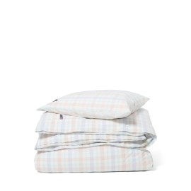 Pościel-Komplet-Wielokratkowy z bawełnianym perkalem-12610013-Lexington