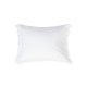 Poszewka na poduszkę-pościel-z przegrzebkiem z bawełny percale, biała-12610016-Lexington
