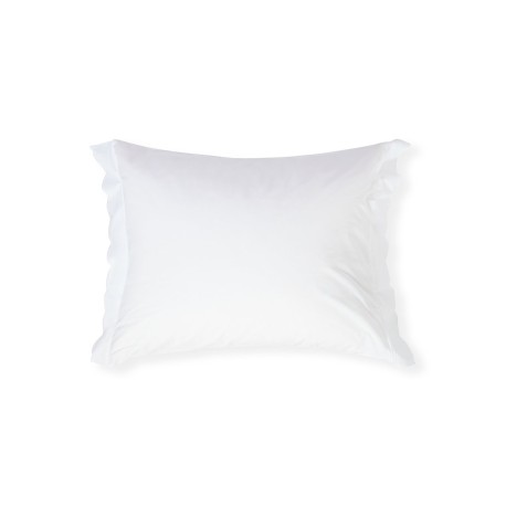 Poszewka na poduszkę-pościel-z przegrzebkiem z bawełny percale, biała-12610016-Lexington