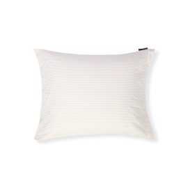 Poszewka na poduszkę-pościel-z bawełnianego satynu, beżowo-biała-12610008-Lexington