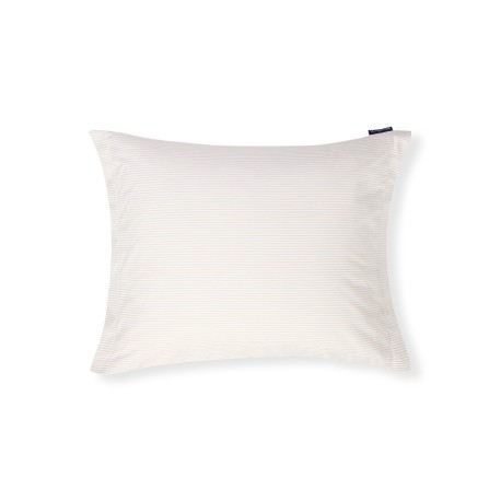 Poszewka na poduszkę-pościel-z bawełnianego satynu, beżowo-biała-12610008-Lexington