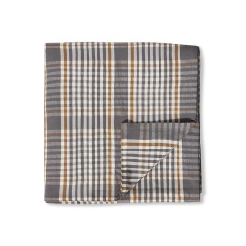 Checked Linen/Cotton Tablecloth
