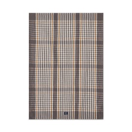 Checked Linen/Cotton Kitchen Towel 50x70