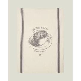Fresh Brew Printed Org Cotton Kitchen Towel 50x70