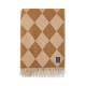 Argyle Recycled Wool Throw 130x170