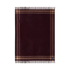 Frame Striped Recycled Wool Throw